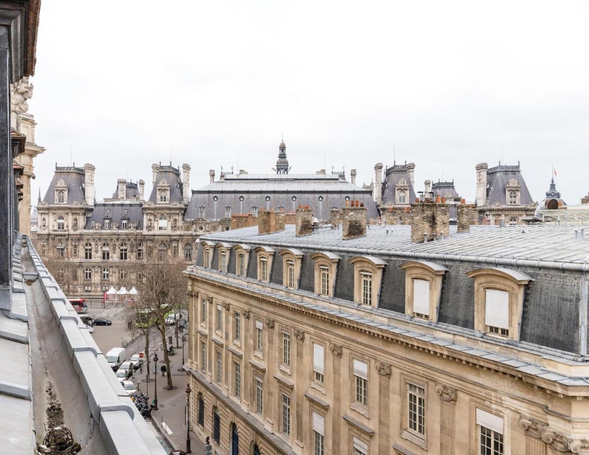 Hotel De Ville - Marais City Apartment París Exterior foto